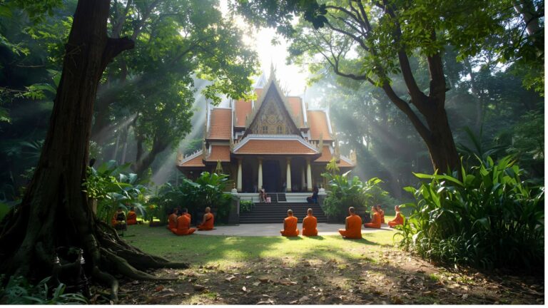 Wat Pa Tam Wua Forest Monastery – Meditation in Thailand’s North