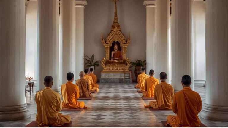 Wat Pathum Wanaram: A Serene Oasis in Bangkok’s Shopping Heart